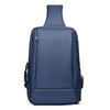 OUMANTU 903 Oxford Cloth Chest Bag Business Casual One-shoulder Crossbody Bag(Blue)