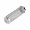 Aquarium Filter Inlet Cover 12mm - Stainless Steel, White