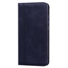 For Xiaomi Redmi 8 Frosted Business Magnetic Horizontal Flip PU Leather Case with Holder & Card Slot & Lanyard(Black)