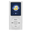 1.8 inch TFT Screen Metal MP4 Player with TF Card Slot, Support Recorder, FM Radio, E-Book and Calendar(Silver)