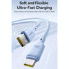 Baseus Silky Series 1m 2.4A USB to 8 Pin Fast Charging Cable(Black)