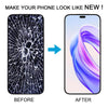 Honor X50i+ Silver LCD Screen & Digitizer Assembly with Frame