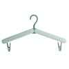Travel Folding Hanger Portable Drying Rack With Small Clamps(Green)