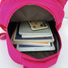 Children Animal Backpack Student Leisure Lightening Backpack(Rose Red)