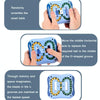 Rotating Magic Bean Fingertip Magic Cube Children Finger Top Intellectual Toy (Blue)