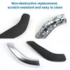 Car Right Side Inside Doors Handle Pull Trim Cover 51417417513 for BMW X1 2016-, Left Driving(Black)