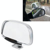 Car Blind Spot Side View Wide Angle Convex Mirror Vision Collection Side View Mirror Blind Spot Mirror(Silver)