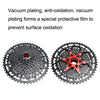 VG Sports Split Mountain Bike Lightweight Cassette Flywheel, Style: 12 Speed 50T (Black)