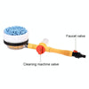 Car Cleaning Tools Chenille Automatic Rotating Car Wash Brush, Style: Water Brush + 10m Water Pipe