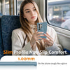 For Samsung Galaxy S23 Ultra 5G Glossy TPU Shockproof MagSafe Phone Case with Lanyard(Blue)