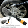 Wheel Hub Brush High Pressure Water-through Soft Bristle Cleaning Brush(40x6x6cm)