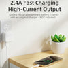ROCK P8 Prime Series 1m USB Fast Charging Data Cable, Interface:2.4A 8 Pin(White)
