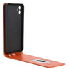 For Samsung Galaxy A05 4G Magnetic Vertical Flip Leather Phone Case(Brown)