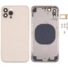 iPhone X Back Housing Cover (Gold) - iP13 Pro Style