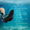 3mm Waterproof Long Beach Diving Socks Warm Non-slip Snorkeling Socks, Size: XL(Black)