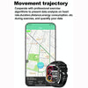 G45 2.01 inch Screen Silicone Strap 10m Waterproof Smart Watch, Support Flashlight / Bluetooth Call / HRV(Black)