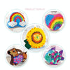 DIY Plush Pillow Toy Three-Dimensional Handmade Doll Material Package(Rainbow Cloud)