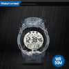 SYNOKE 9811 Luminous Large Screen Outdoor Running Student Watch(Red)