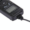 RST-7002 LCD Screen Time Lapse Intervalometer Shutter Release Digital Timer Remote Controller with C8 Cable for CANON 1D/1DS/50D/40D/30D/20D/10D/5D/7D Camera(Black)
