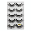 ShiDiShangPin 5 Pairs Mink Fake Eyelashes With Tweezers(G602)