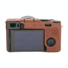 For Sony ILCE-7CM2 / A7C II / A7CR Glossy Soft Silicone Protective Case(Coffee)