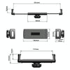 For iPad Car Tablet Holder Suction Cup Mount Car Dashboard Cellphone Stand(Black)