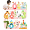 40cm Number Plush Doll Toys Soft Pillow For Kids Children(Number 4)