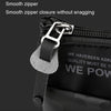 WEPOWER Men Casual Chest Bag Crossbody Bag Waterproof Outdoor Waist Pack(Black)