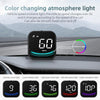 GPS HUD Head-Up Display Speedometer with Overspeed Alarm