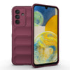 For Samsung Galaxy A26 5G Magic Shield TPU + Flannel Phone Case(Wine Red)