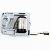 2 PCS Hand-cranked Music Box Movement Music Bell Movement Crafts Toys DIY Accessories, Track:Meet