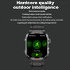 G45 2.01 inch Screen Silicone Strap 10m Waterproof Smart Watch, Support Flashlight / Bluetooth Call / HRV(Black)