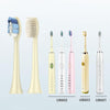 2 PCS Electric Toothbrush Head for Ulike UB602 UB603 UB601,Style: Soft -sensitive Avocado Green