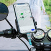Kewig M8 Motorcycle Navigation Phone Holder Outdoor Riding Charging Bracket(Red)