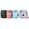 Glitter Power Crystal Case with Strap for FUJIFILM Instax mini 11 (Purple)