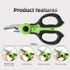 KomShine Stainless Steel Kevlar Serrated Fiber Optic Stripping Scissors(KS-K2)