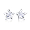 DIY Star Earrings S925 Sterling Silver Earrings