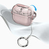 For Apple Beats Studio Buds / Buds+ Headphones Shape Clear Acrylic Headset Protective Case(Pink)