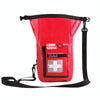 LUCKSTONE 5L Outdoor Adventure First Aid Waterproof Shoulder Bag(Red)