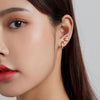S925 Sterling Silver Popsicle Ear Studs Women Earrings