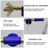 Single Head Reciprocating Push-Pull Sprayer Adjustable Garden Manual Sprayer for Most Bottles