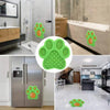 Silicone Licking Mat for Dogs - Green - Slow Feeder - Suction Cup