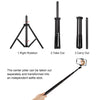 PULUZ 1.65m Height Tripod Mount Holder for Vlogging Video Light  Live Broadcast Kits(Black)