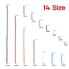 840 PCS 14 Lengths Jumper Wire U Shape Solderless Breadboard Jumper Wire Kit