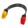 SF62 60cm Car Detector OBD Extension Line Car Computer Conversion Plug Male to Female Adapter Cable