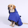 Absorbent Microfibre Pet Bathrobe, Pink, M (Dogs & Cats)
