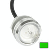 3W Waterproof Eagle Eye Light Green LED Light for Vehicles, Cable Length: 60cm(Silver)