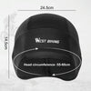 WEST BIKING Summer Riding Ice Silk Cap Windproof Hood Thin Inner Cap Breathable And Quick-Drying Helmet Lining Cap, Size: One Size(Gray)