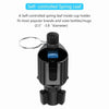 A09 Car Drink Water Cup Holder 360 Degree Rotating Dinner Plate(Black)