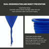 5pcs Silicone Floor Drain Plug Anti-Backflow Anti-odor Inner Core for Toilet Pipes Bathroom(Blue Set)